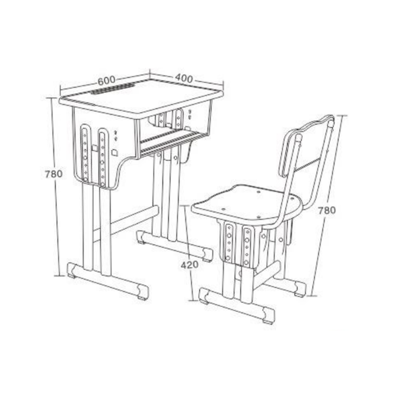 UC-A1302 مكتب عمل طالب قابل للتعديل